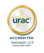 URAC telehealth accreditation logo
