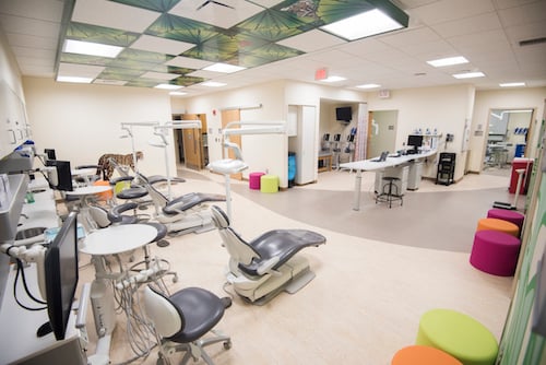 a look into the renovated dental clinic