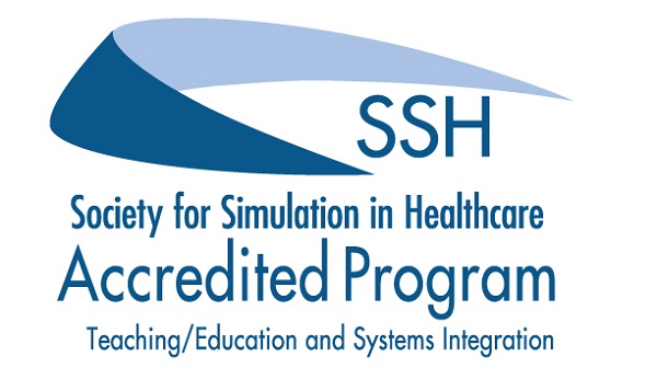 Logo for the Society for Simulation in Healthcare accredited programs
