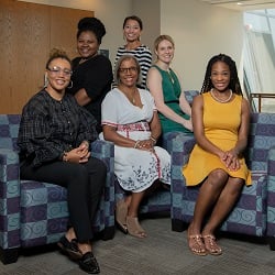 The six Children's National employees who are the 2019 Conway Nursing Pathway Program mentors.